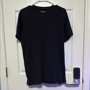 YoungLA Black Short Sleeve Tee Casual Essential